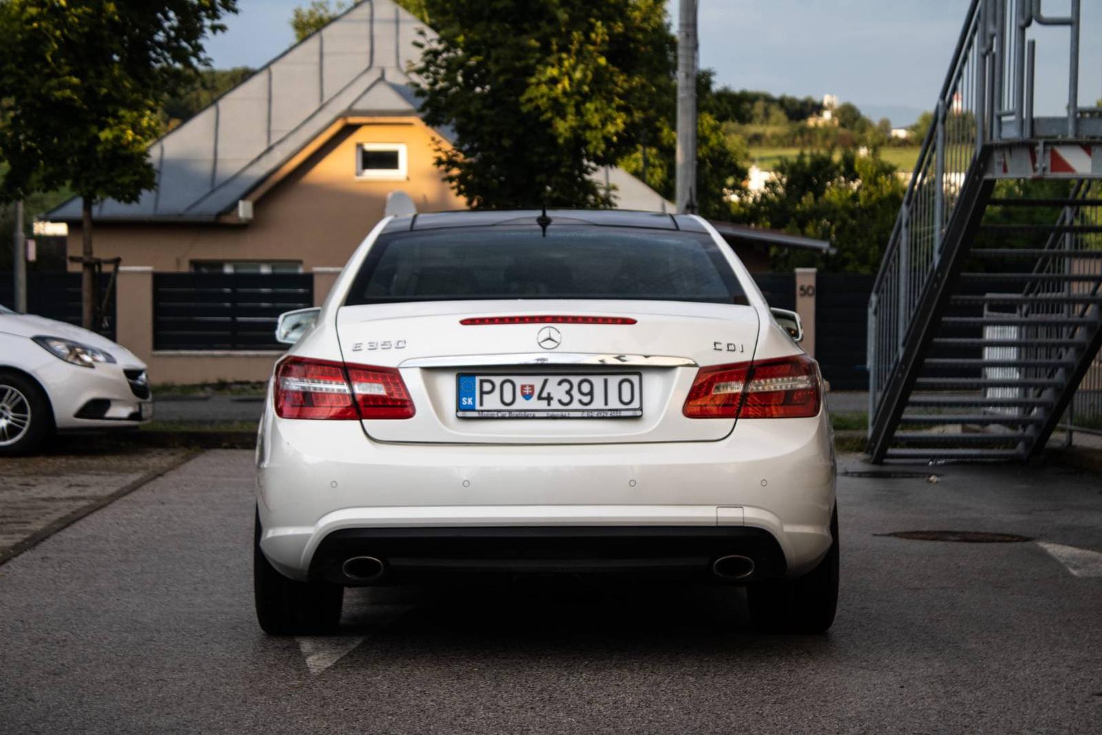 Mercedes-Benz E trieda Kupé 350 CDI Blue