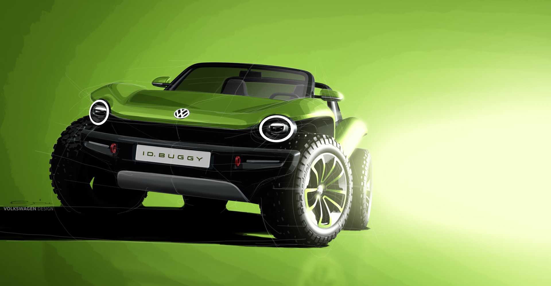 Volkswagen ID.BUGGY Electric Single Speed, 204hp, 2019