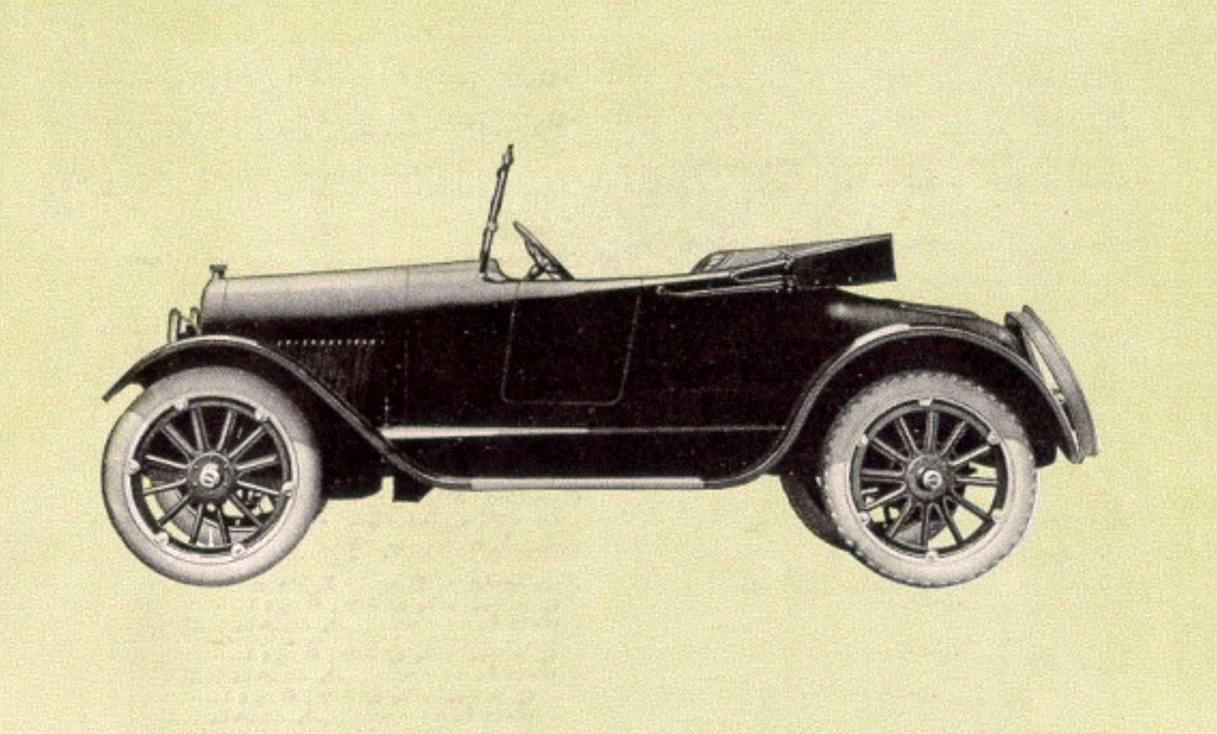 Chevrolet Model FB-20 Roadster 3.7 Manual, 38hp, 1919