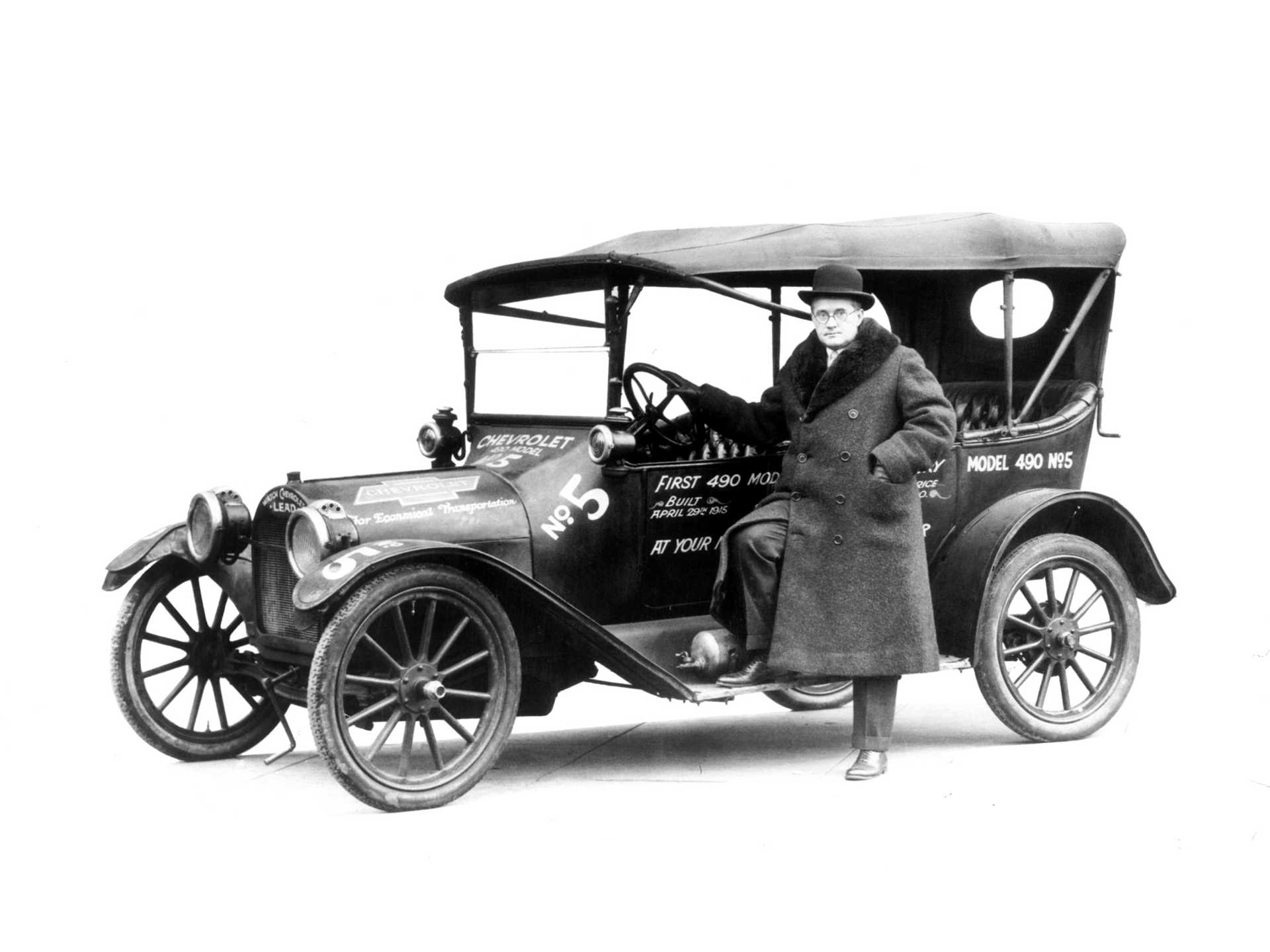 Chevrolet 490 Touring 2.8 Manual, 24hp, 1916