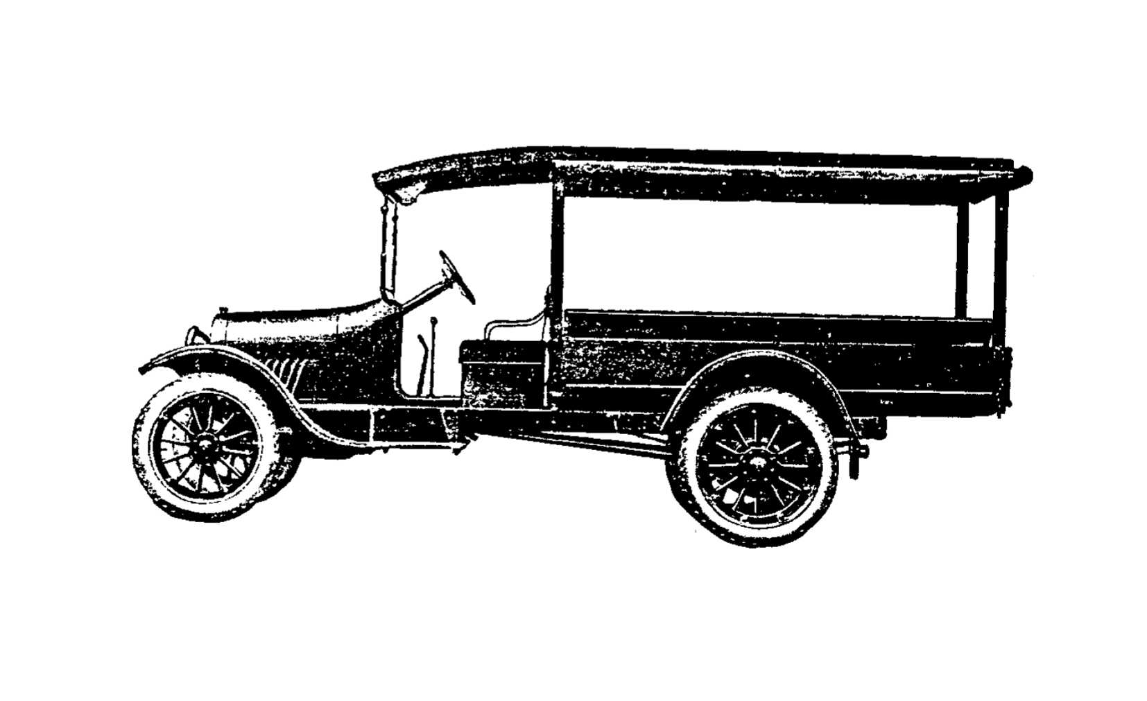 Chevrolet Model G Express 3.7 Manual, 38hp, 1921