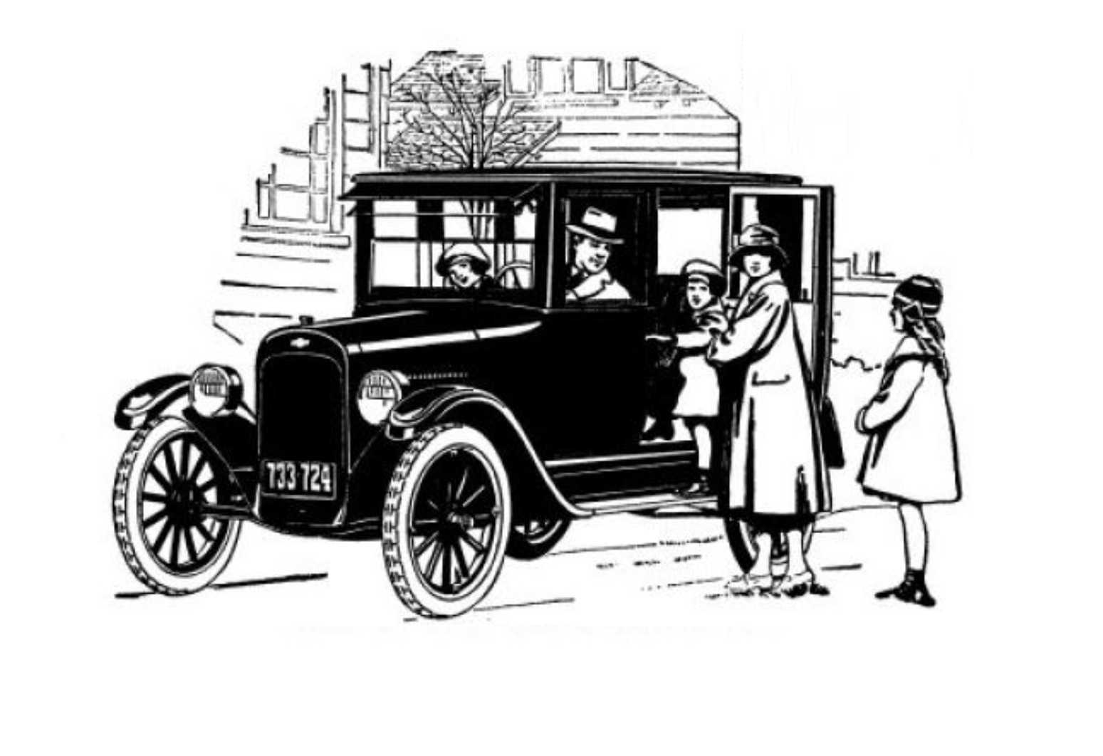 Chevrolet Superior Sedan 2.8 Manual, 26hp, 1923