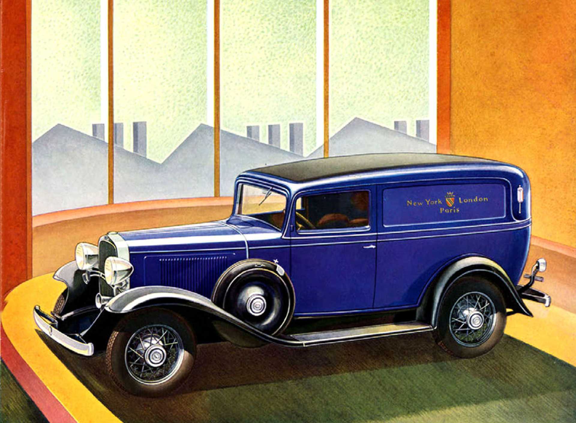 Chevrolet Master Six Sedan Delivery 3.4 Manual, 57hp, 1933