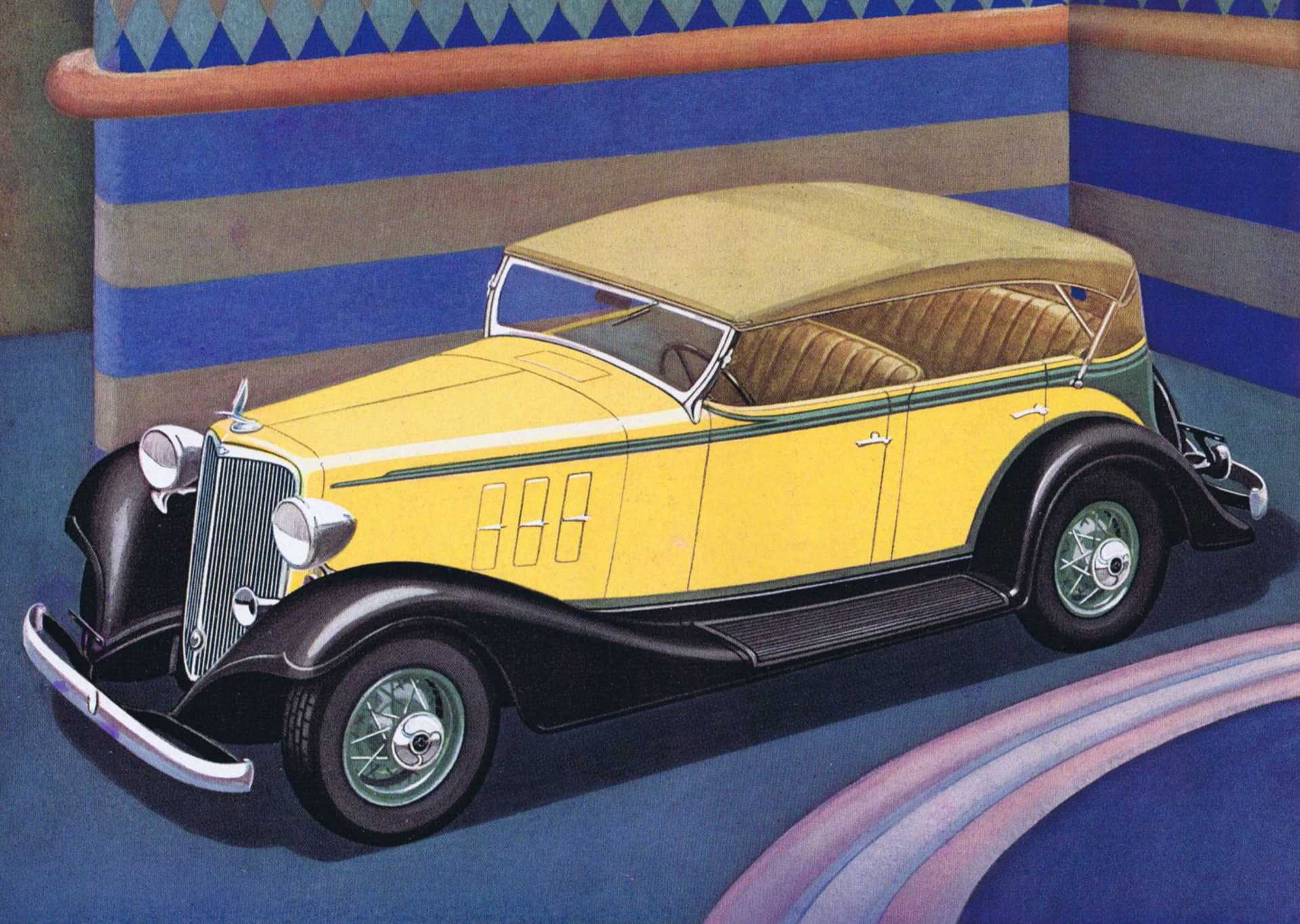 Chevrolet Master Six Phaeton 3.2 Manual, 65hp, 1933