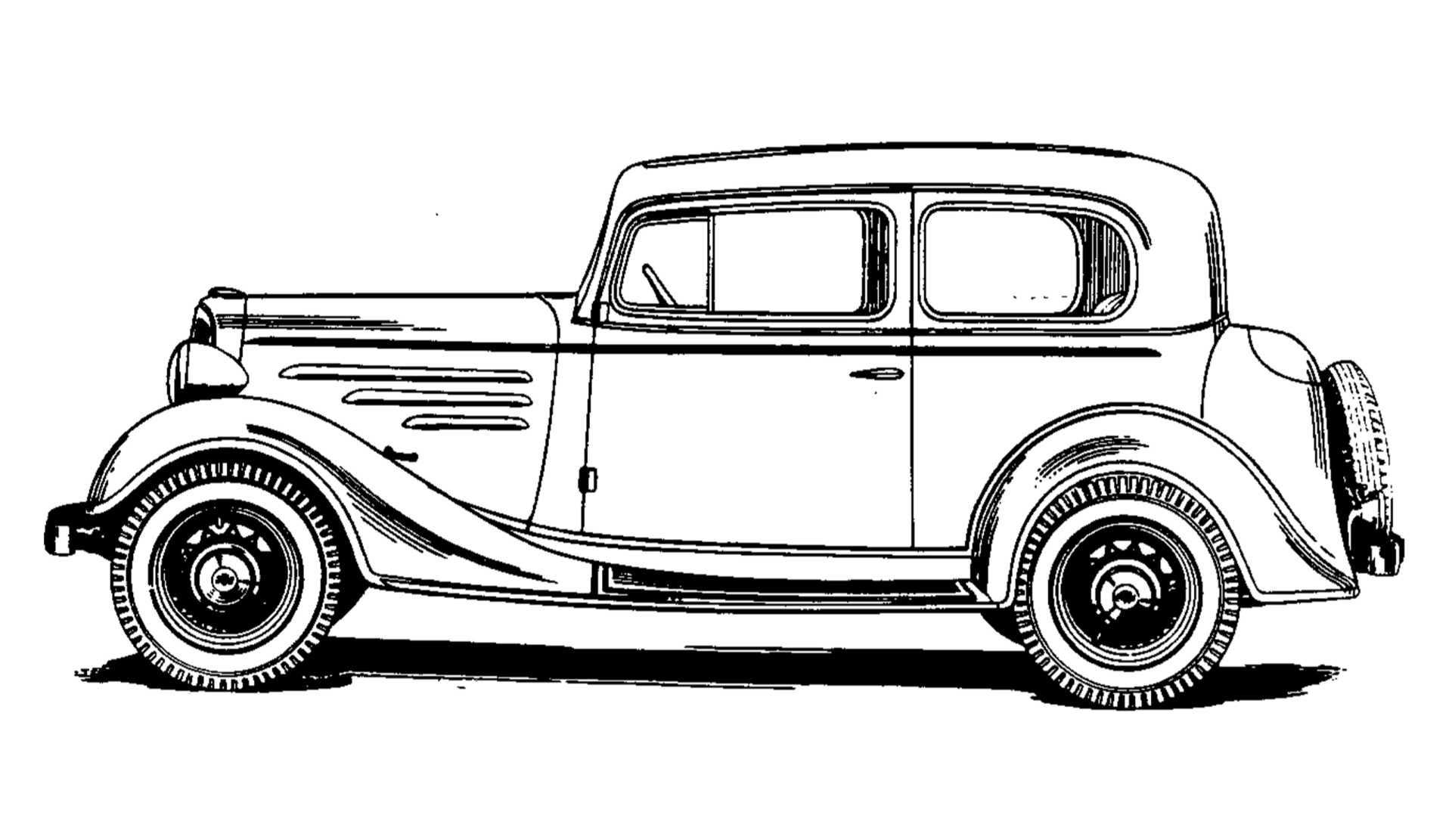 Chevrolet Master Town Sedan 3.4 Manual, 81hp, 1934