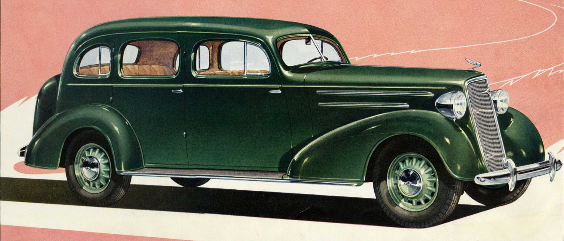Chevrolet Master Deluxe Sport Sedan 3.4 Manual, 81hp, 1935