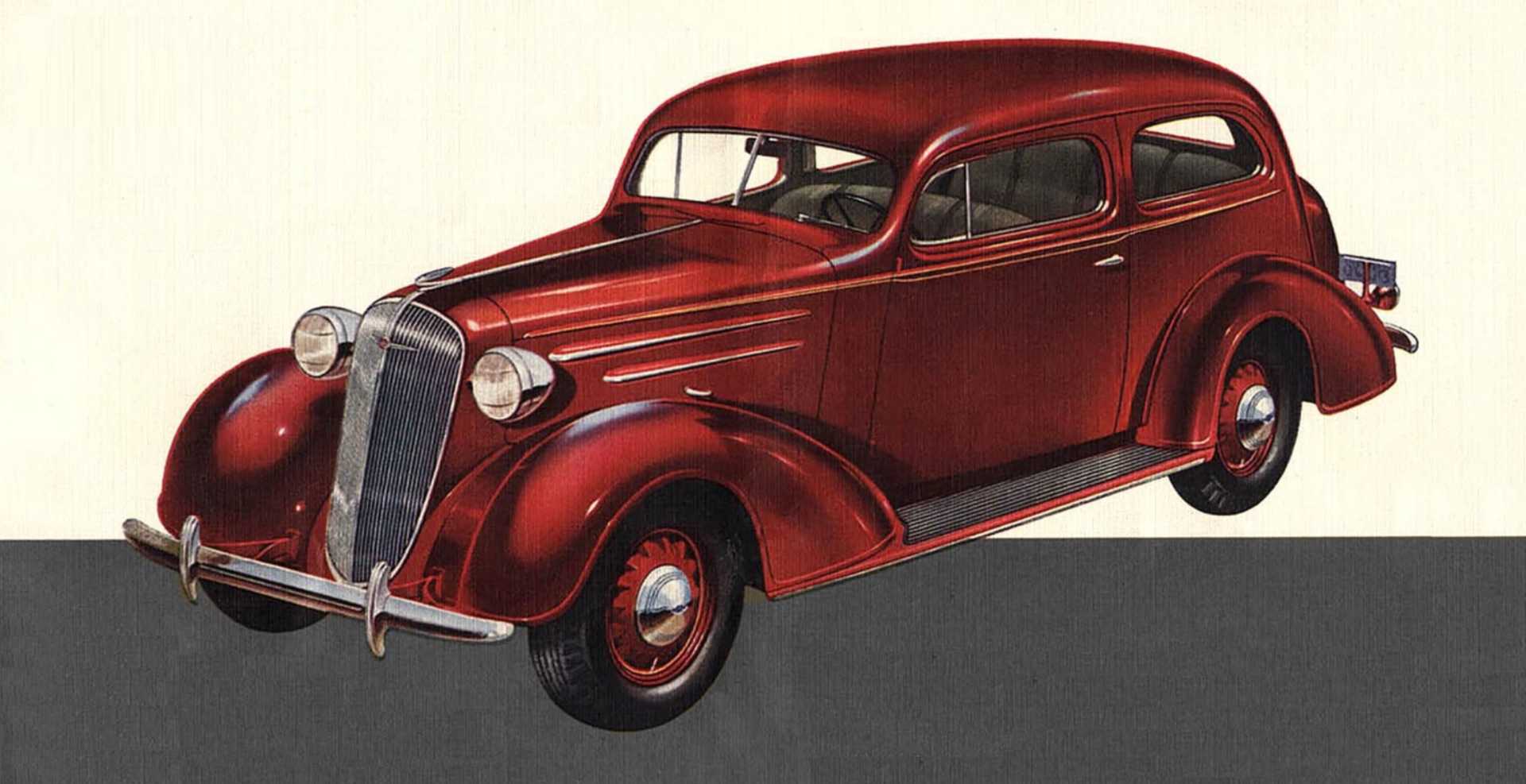 Chevrolet Master Deluxe Town Sedan 3.4 Manual, 80hp, 1936