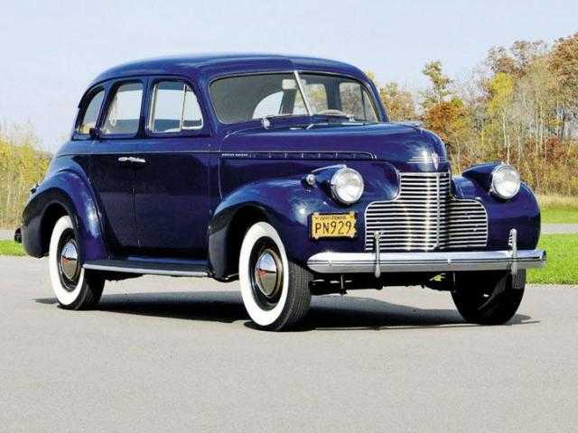 Chevrolet Master Deluxe Sport Sedan 3.5 Manual, 86hp, 1940