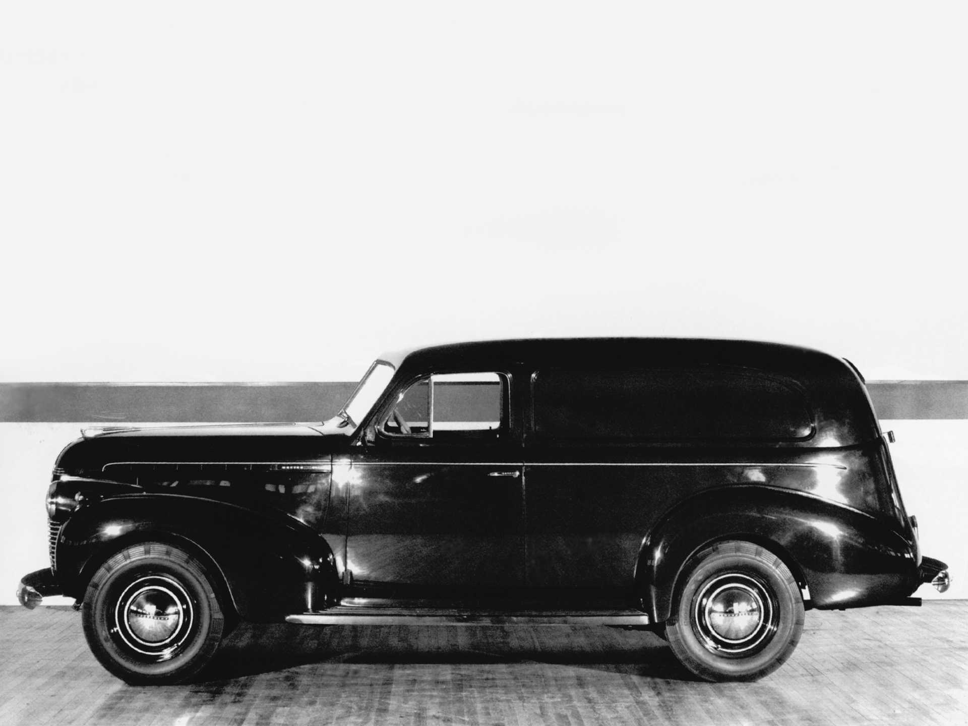 Chevrolet Master 85 Sedan Delivery 3.5 Manual, 86hp, 1940