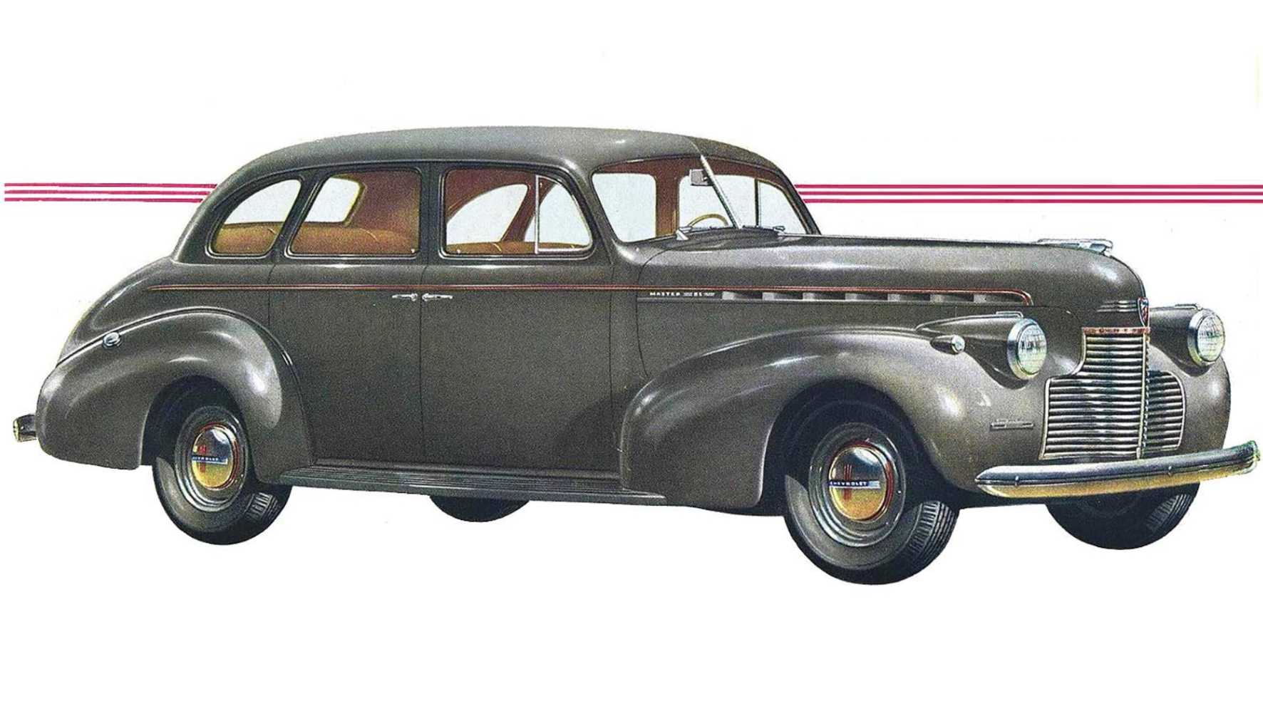 Chevrolet Master 85 Sport Sedan 3.5 Manual, 86hp, 1940