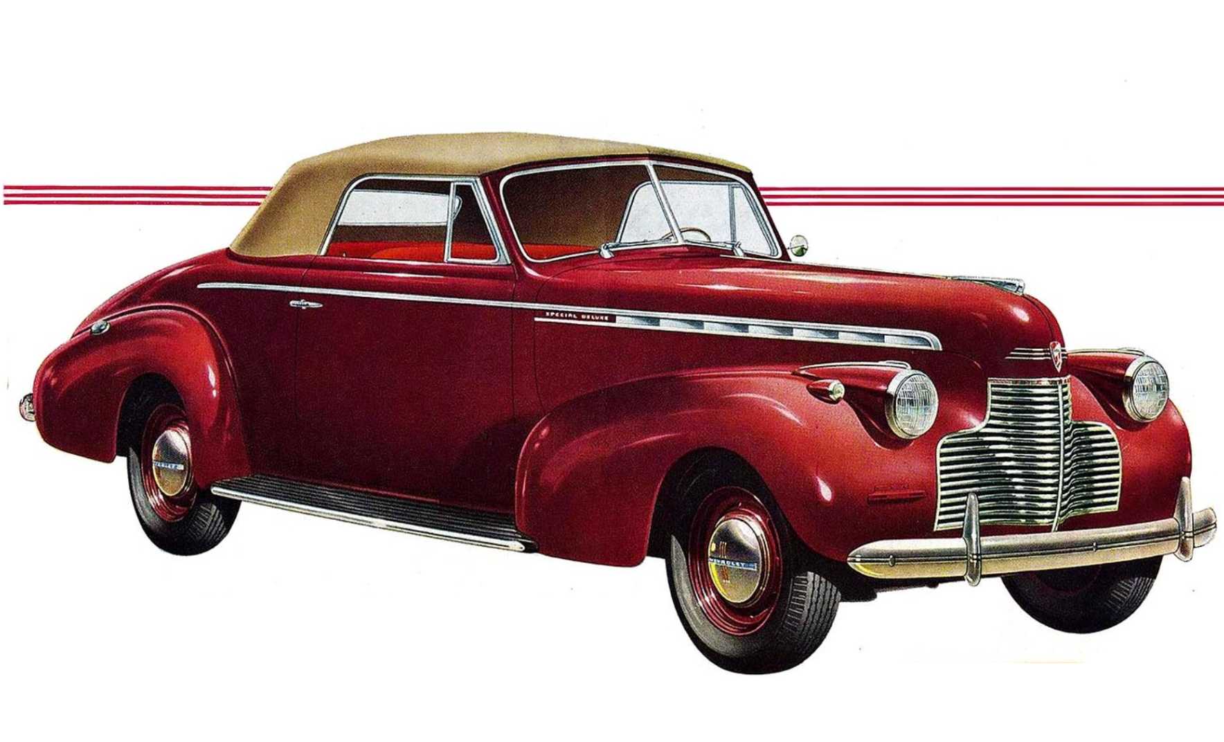 Chevrolet Special Deluxe Cabriolet 3.5 Manual, 86hp, 1940
