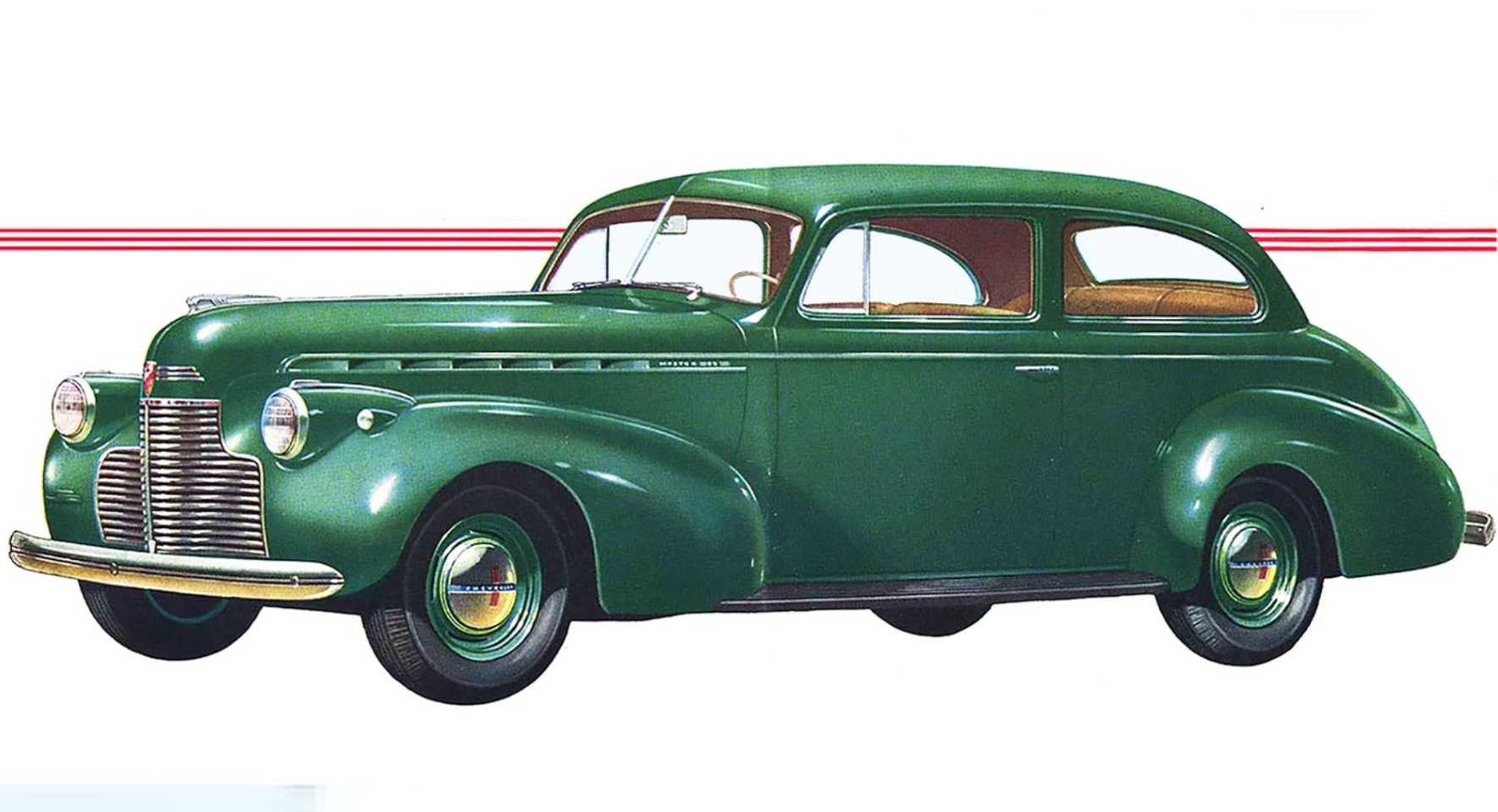 Chevrolet Master 85 Town Sedan 3.5 Manual, 86hp, 1940