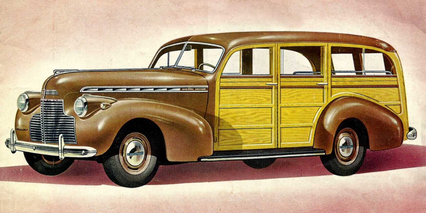 Chevrolet Special Deluxe Station Wagon 3.5 Manual, 86hp, 1940