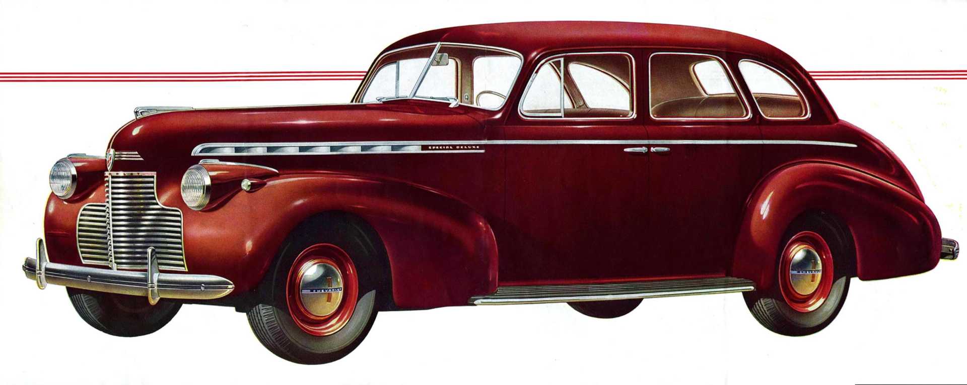 Chevrolet Special Deluxe Sport Sedan 3.5 Manual, 86hp, 1940