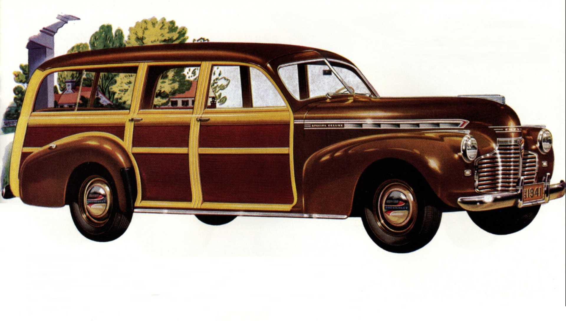 Chevrolet Special Deluxe Station Wagon 3.5 Manual, 91hp, 1941