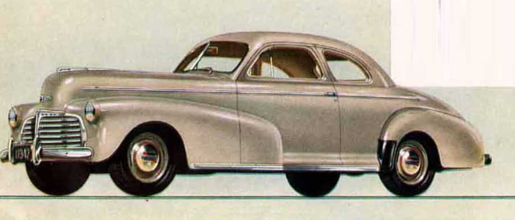 Chevrolet Master Deluxe Coupé 3.5 Manual, 91hp, 1942