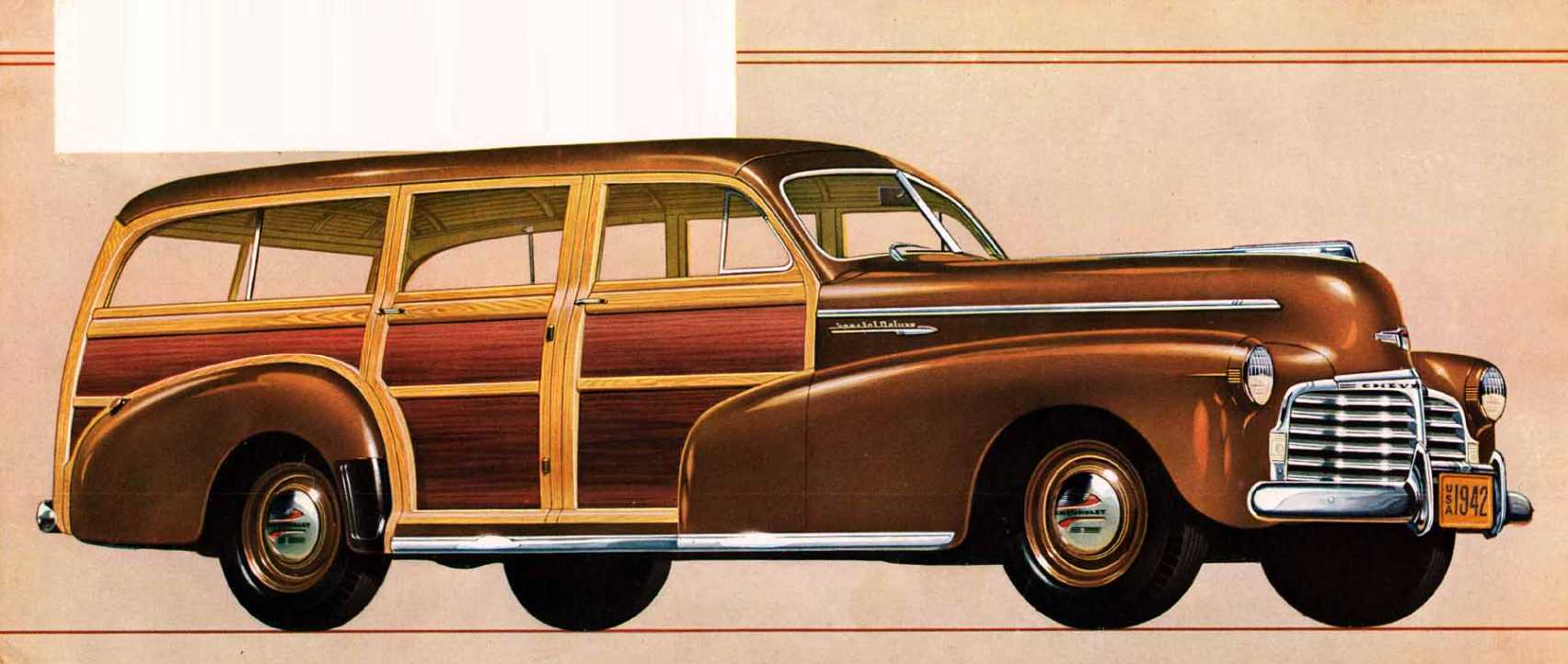 Chevrolet Special Deluxe Station Wagon 3.5 Manual, 91hp, 1942
