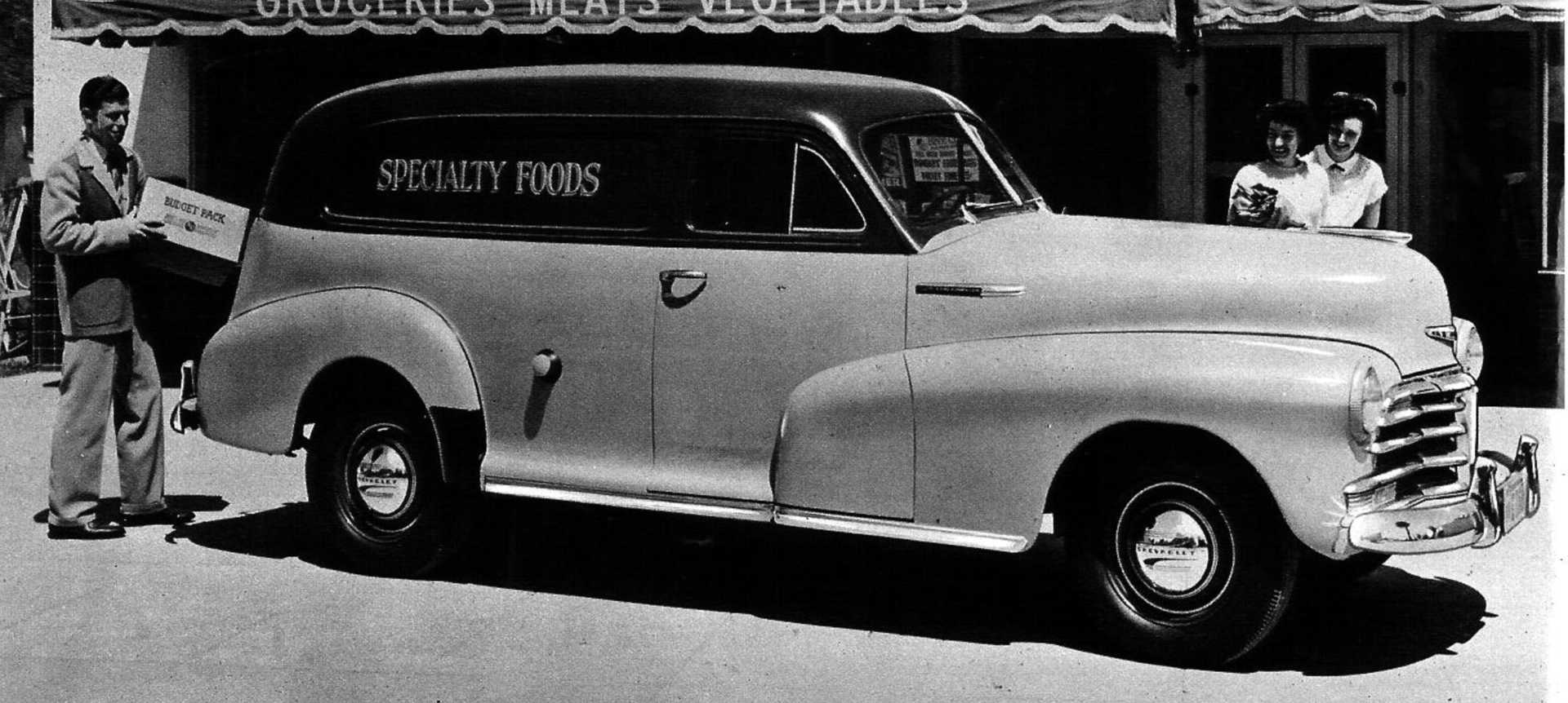 Chevrolet Stylemaster Sedan Delivery 3.5 Manual, 91hp, 1948