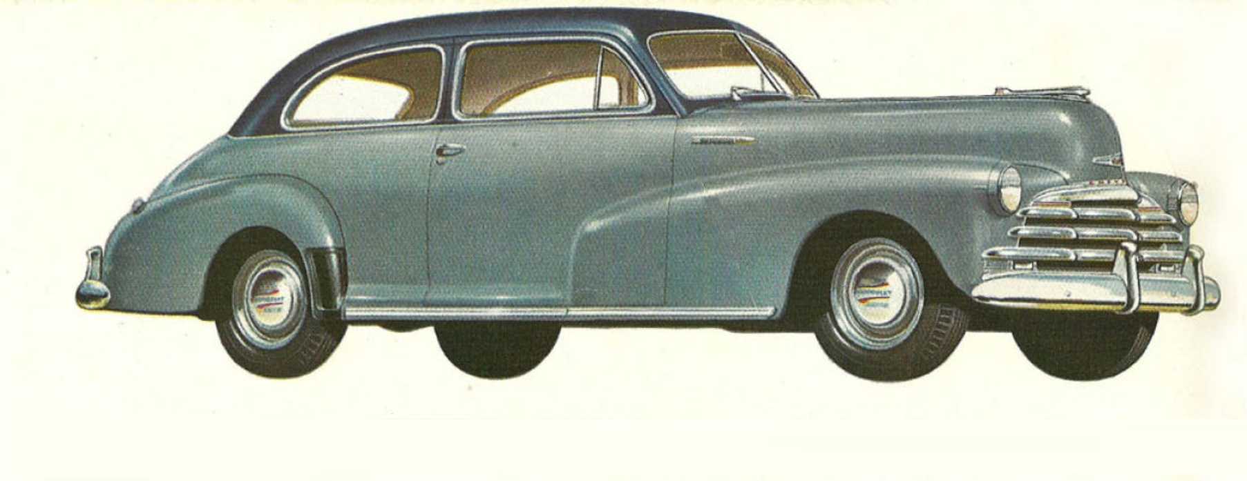 Chevrolet Fleetmaster Town Sedan 3.5 Manual, 91hp, 1947