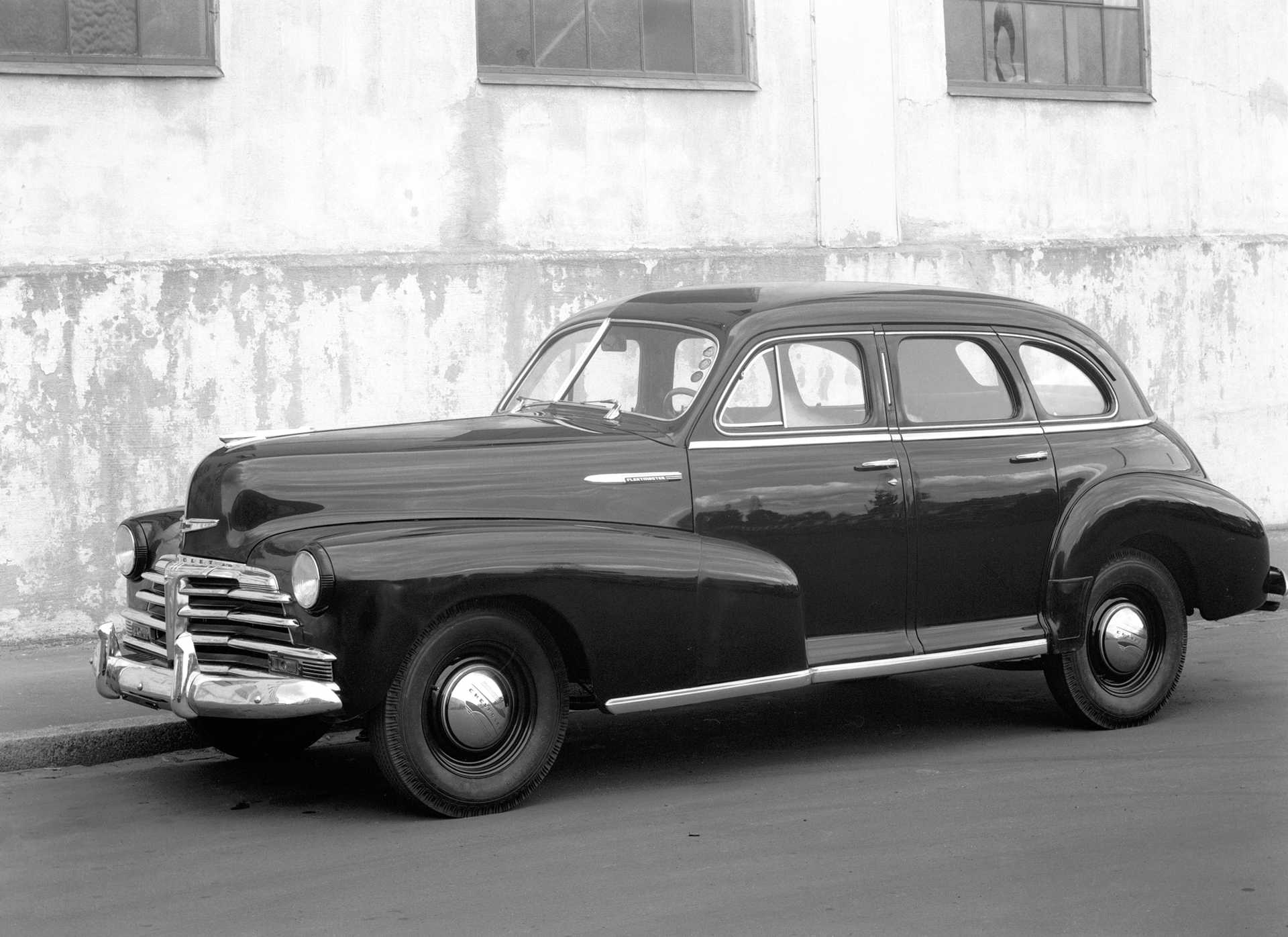 Chevrolet Fleetmaster Sport Sedan 3.5 Manual, 91hp, 1948