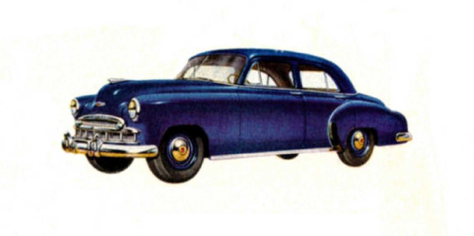 Chevrolet Styleline Special 4-door Sedan 3.5 Manual, 91hp, 1949