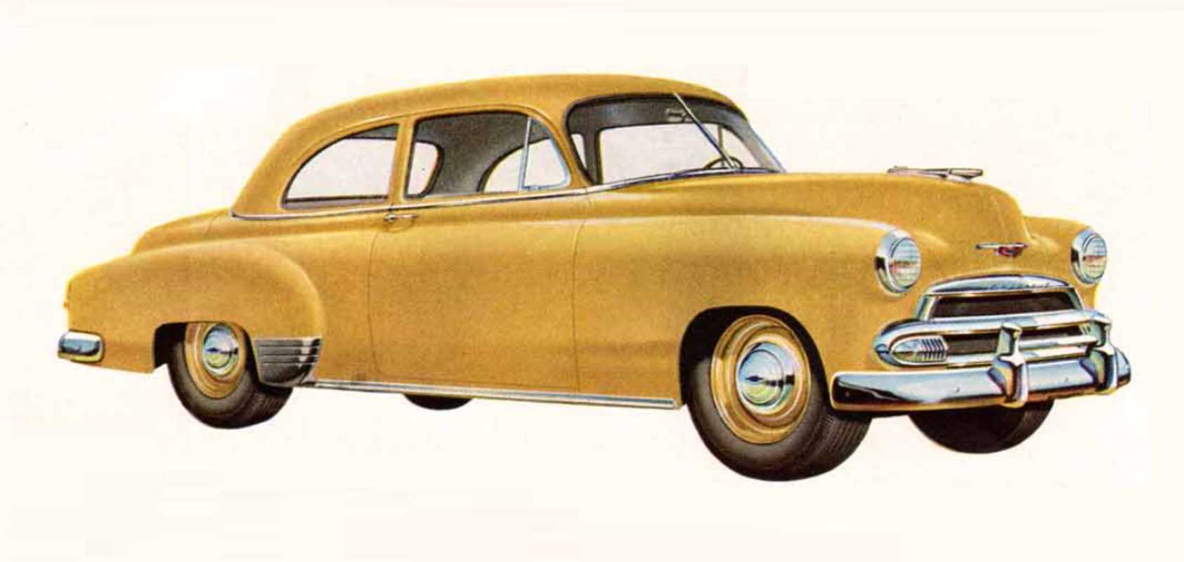 Chevrolet Styleline Special 2-door Sedan 3.5 Manual, 93hp, 1951