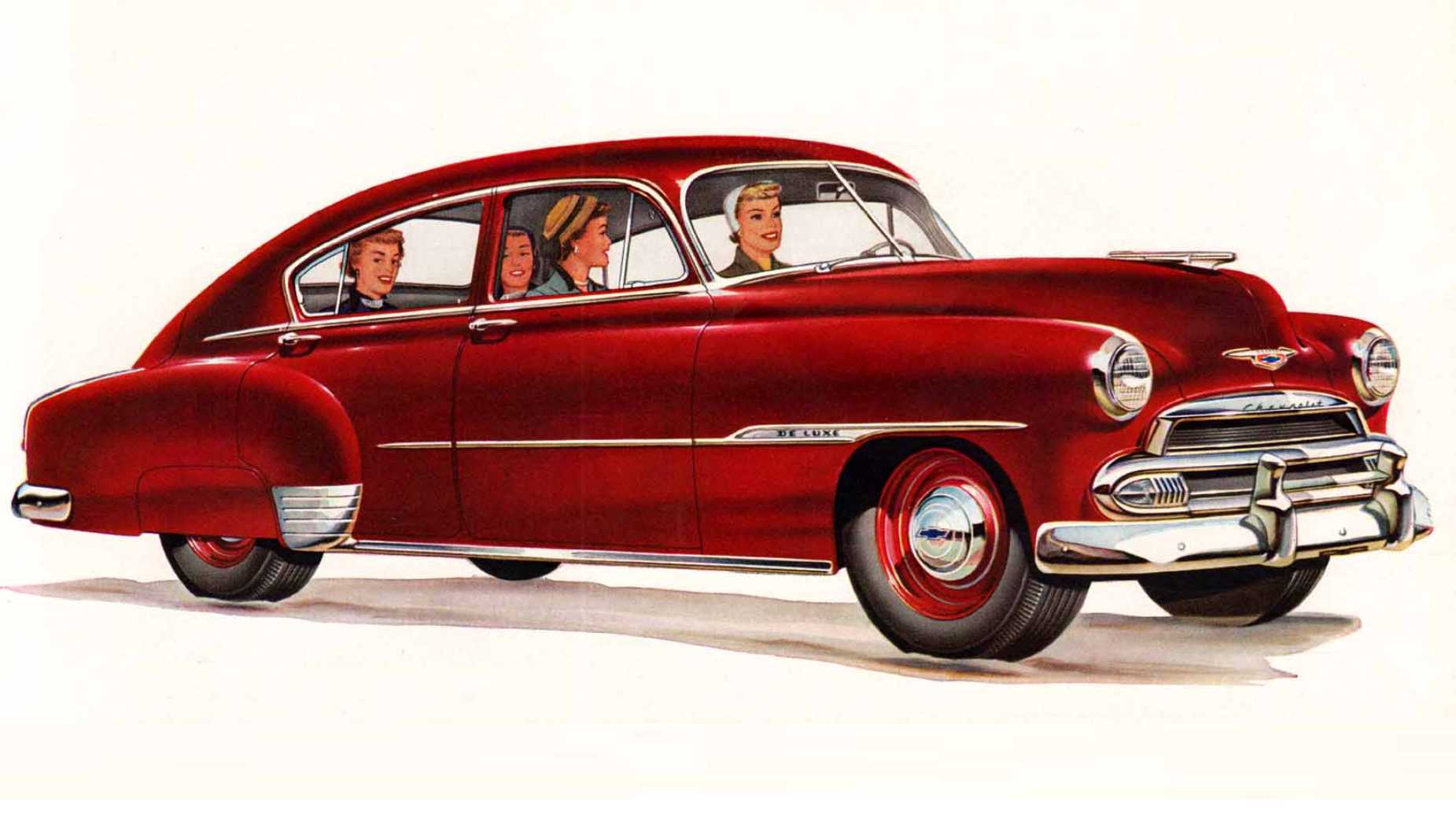 Chevrolet Fleetline Deluxe 4-door Sedan 3.9 Powerglide, 106hp, 1951