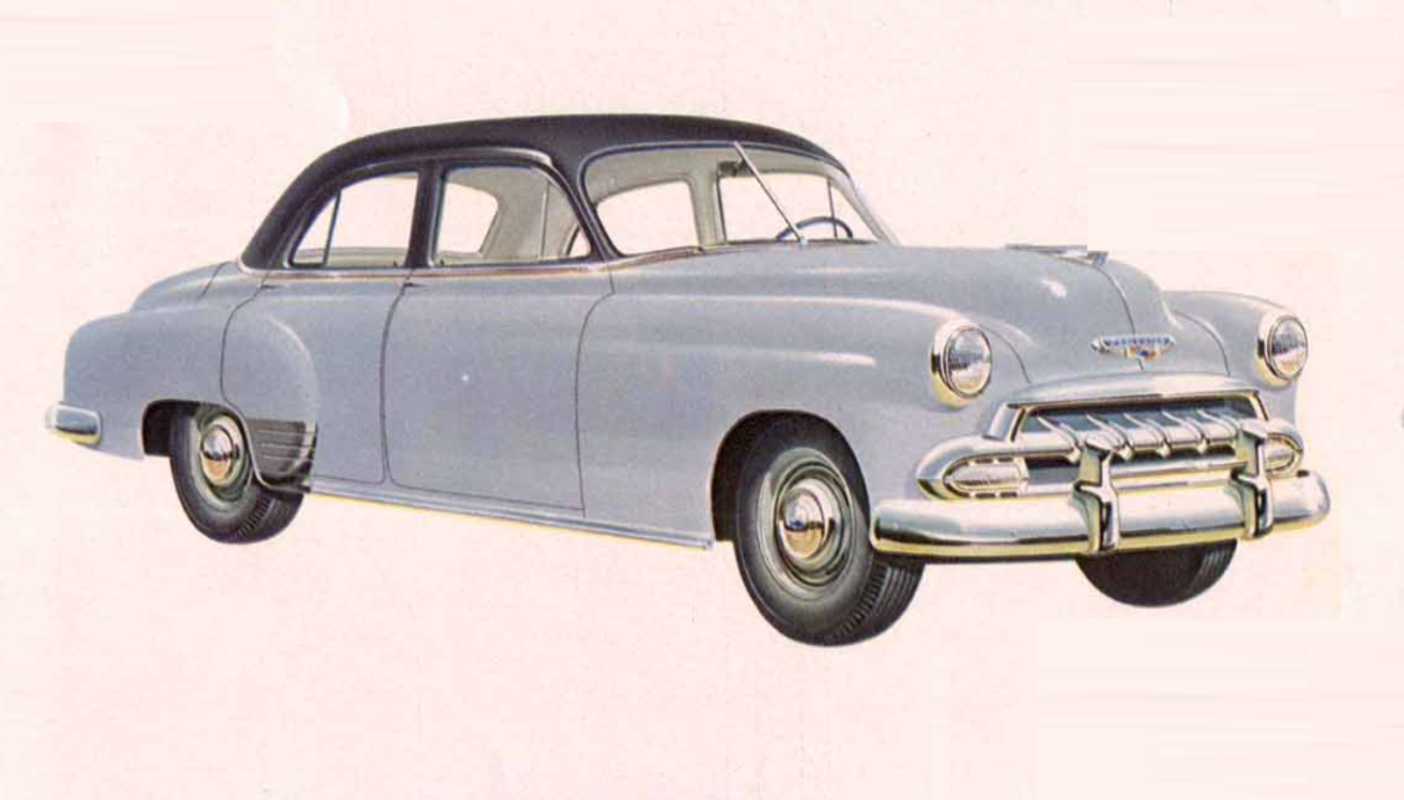 Chevrolet Styleline Special 4-door Sedan 3.5 Manual, 93hp, 1952