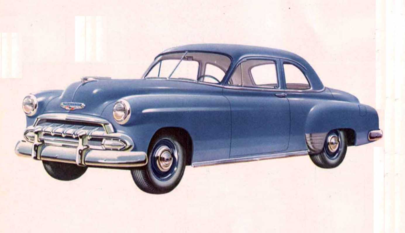 Chevrolet Styleline Special Coupé 3.5 Manual, 93hp, 1952