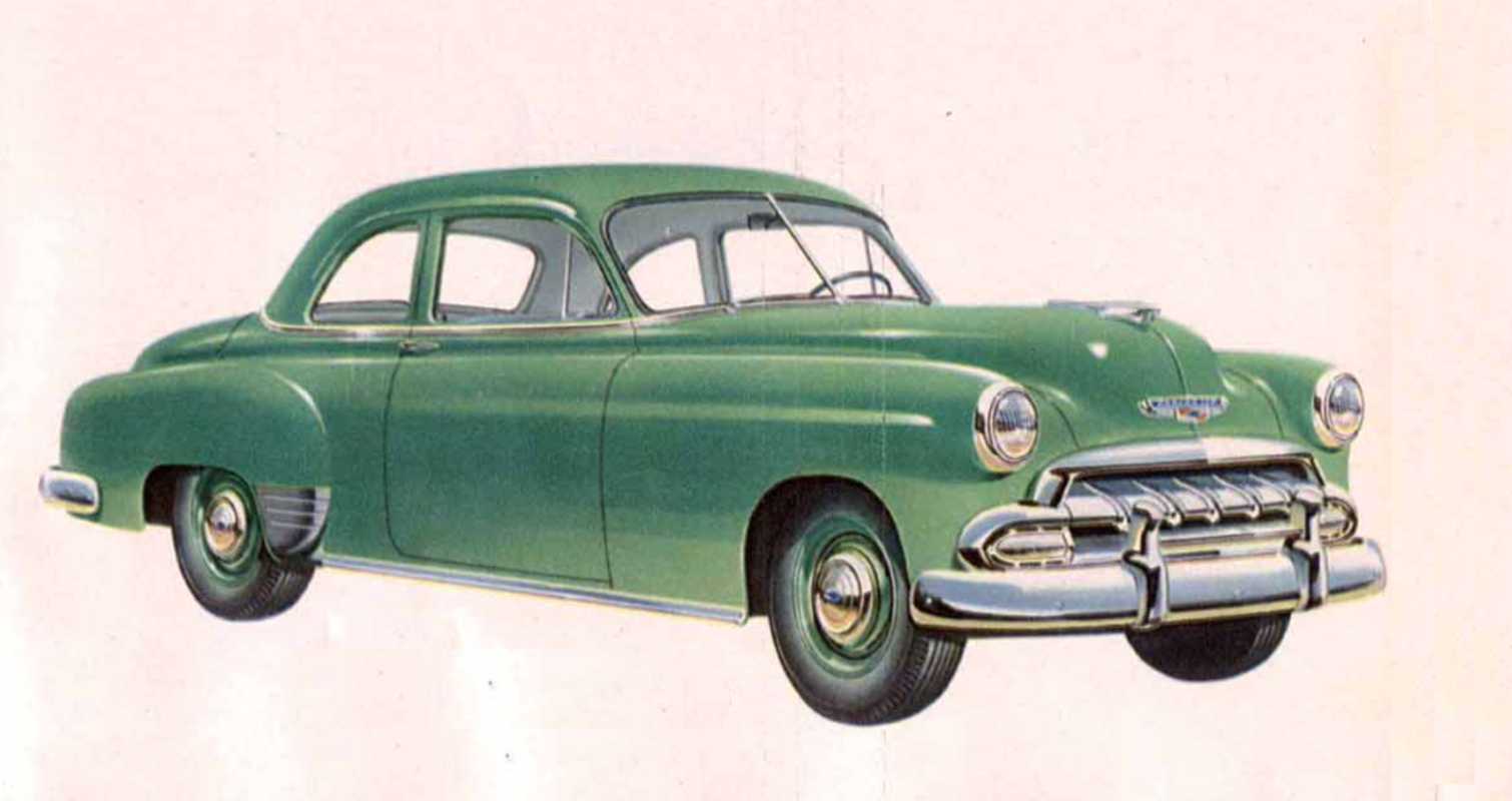 Chevrolet Styleline Special 2-door Sedan 3.5 Manual, 93hp, 1952