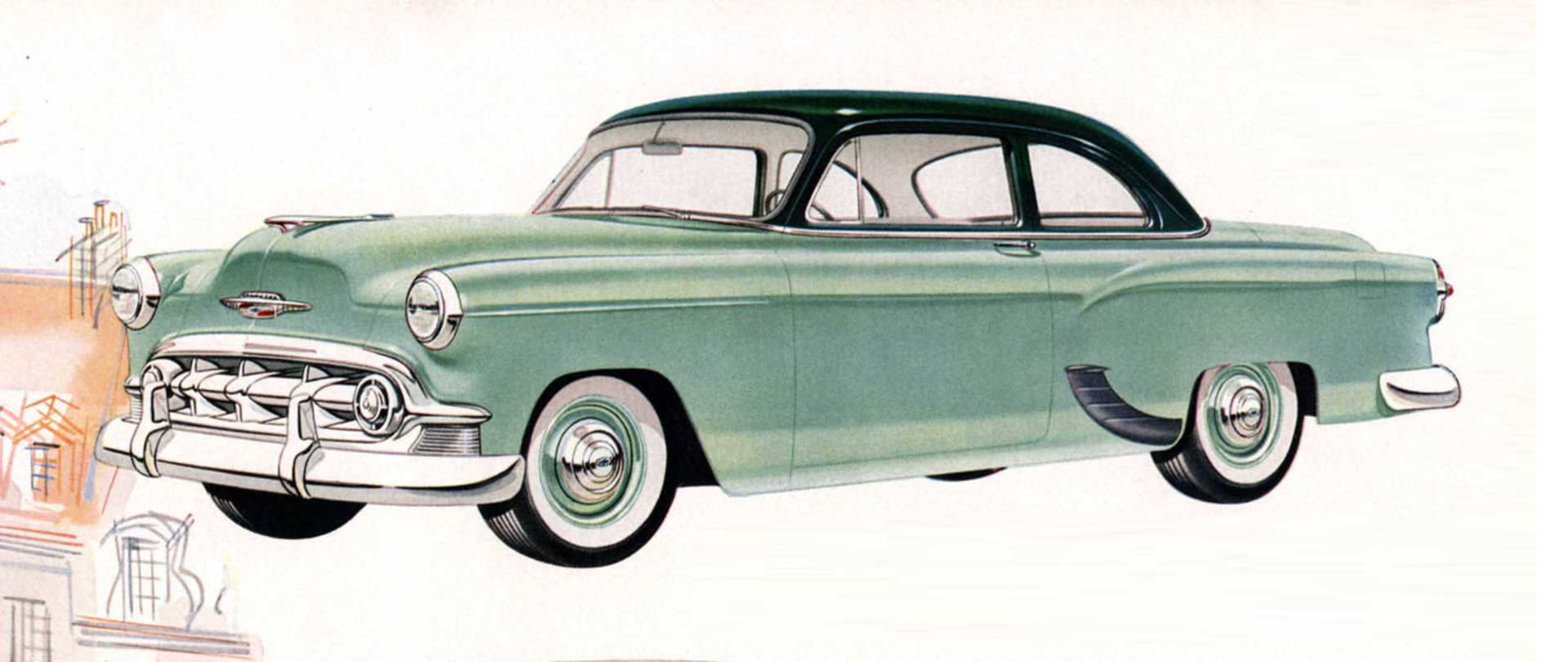 Chevrolet One-Fifty Club Coupé 3.9 Manual, 110hp, 1953