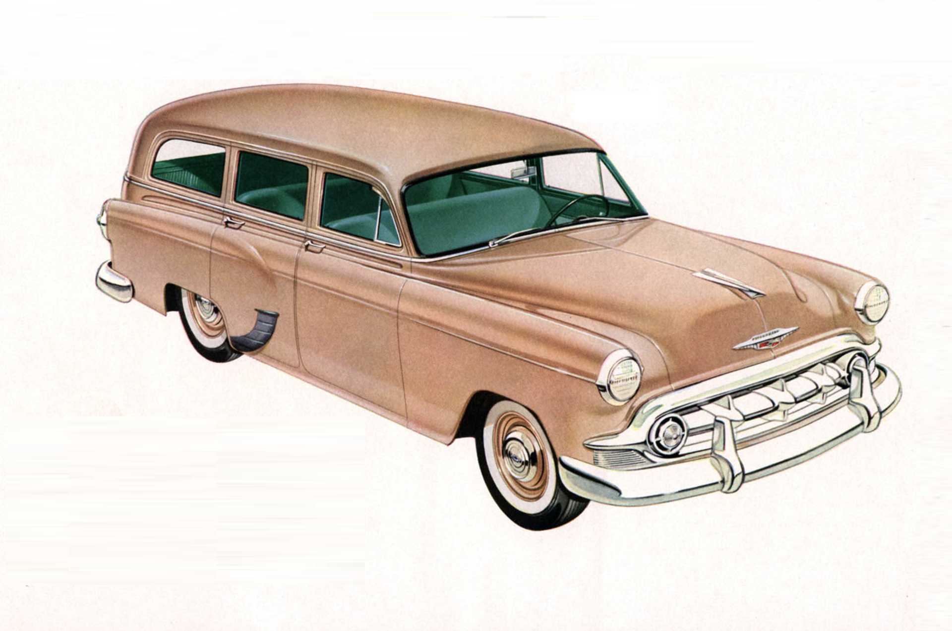 Chevrolet One-Fifty Handyman 3.9 Manual, 110hp, 1953