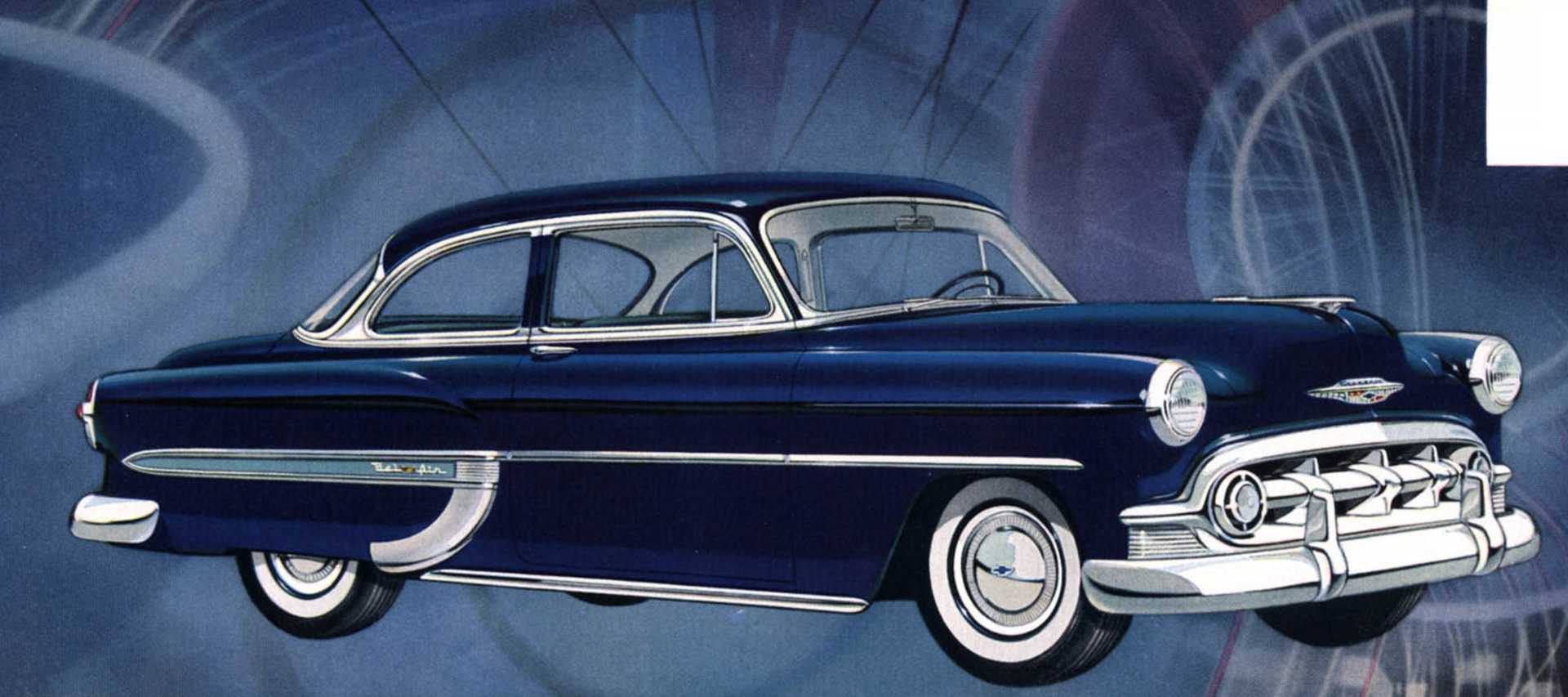 Chevrolet Bel Air 2-door Sedan 3.9 Powerglide, 117hp, 1953