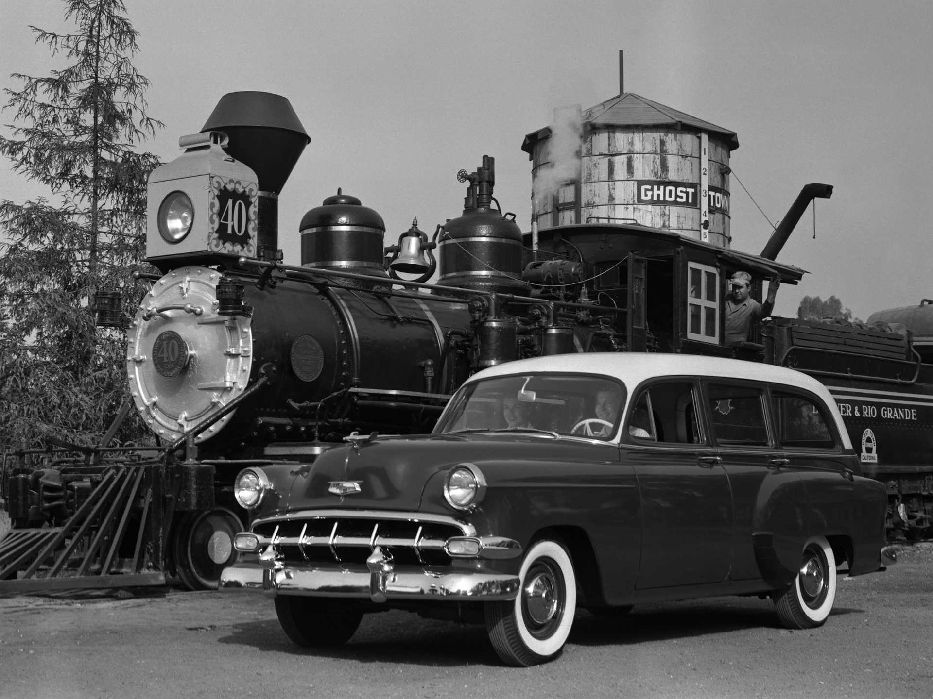 Chevrolet One-Fifty Handyman 3.9 Powerglide, 127hp, 1954