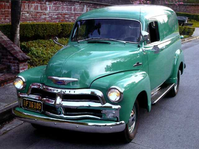 Chevrolet 3105 Panel Truck 3.9 Hydra-Matic, 114hp, 1955