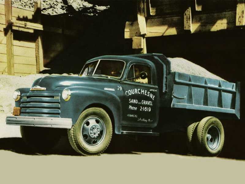 Chevrolet 6100/6400/6702 3.9 Manual, 107hp, 1952