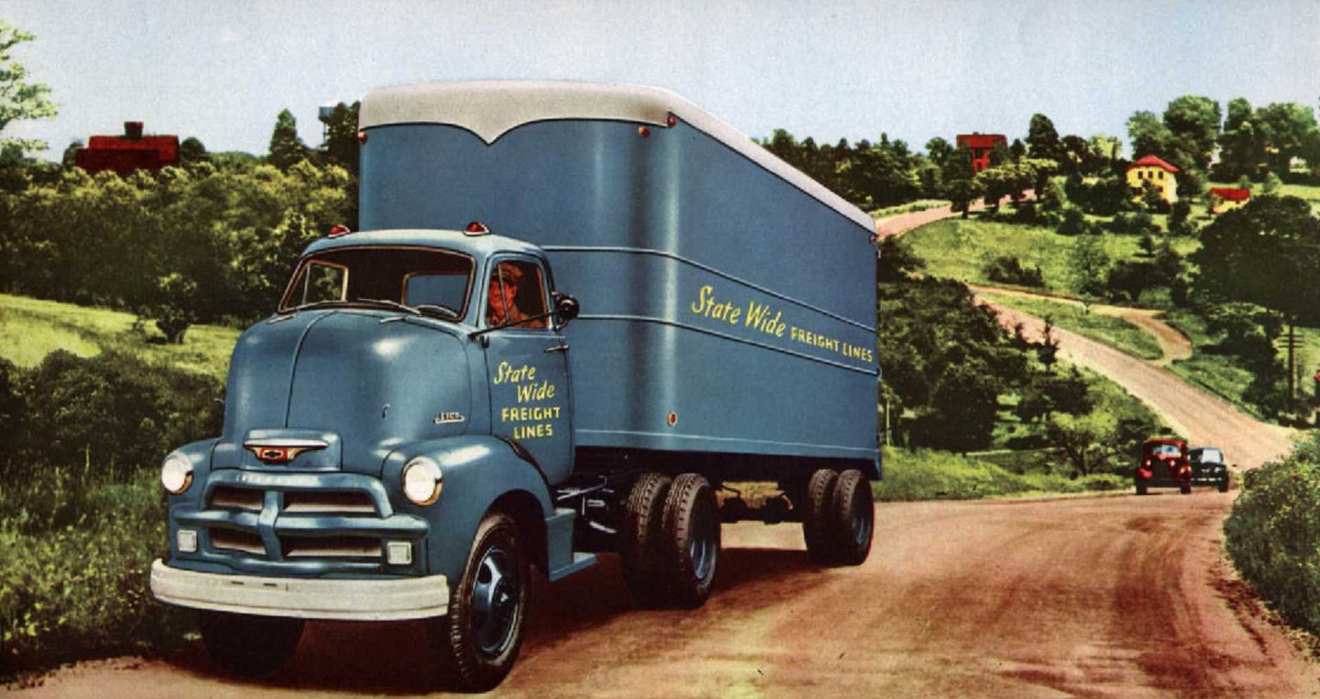 Chevrolet 5100/5400/5700 4.3 Manual, 127hp, 1955