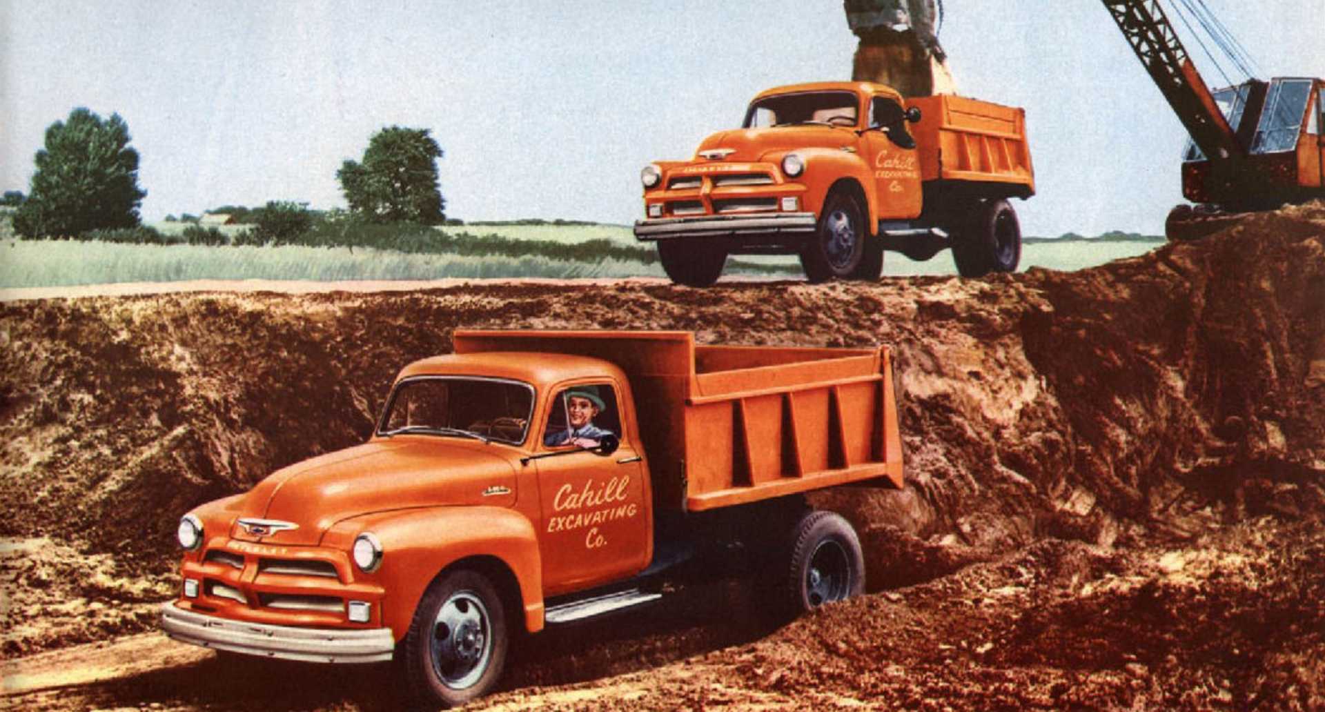 Chevrolet 6000 4.3 Manual, 137hp, 1955
