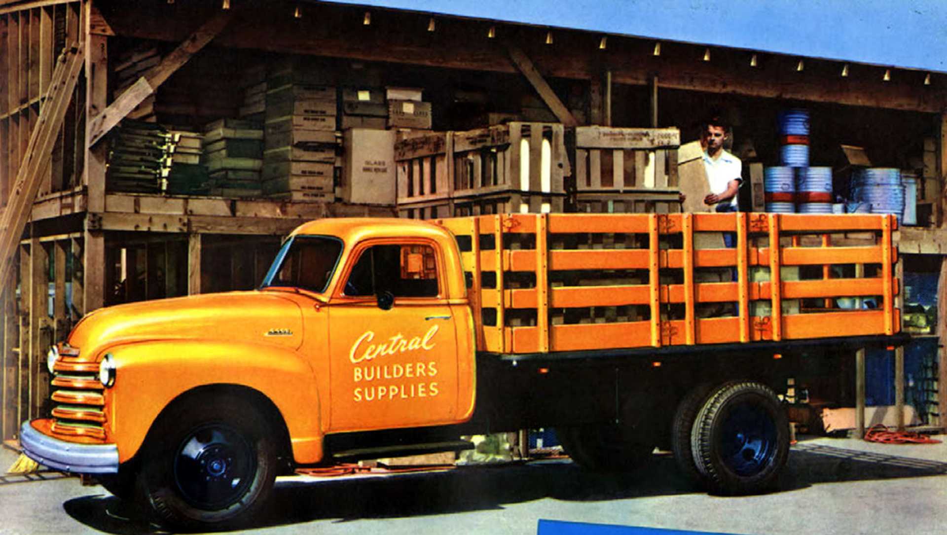 Chevrolet 4100/4400/4500 3.5 Manual, 93hp, 1953