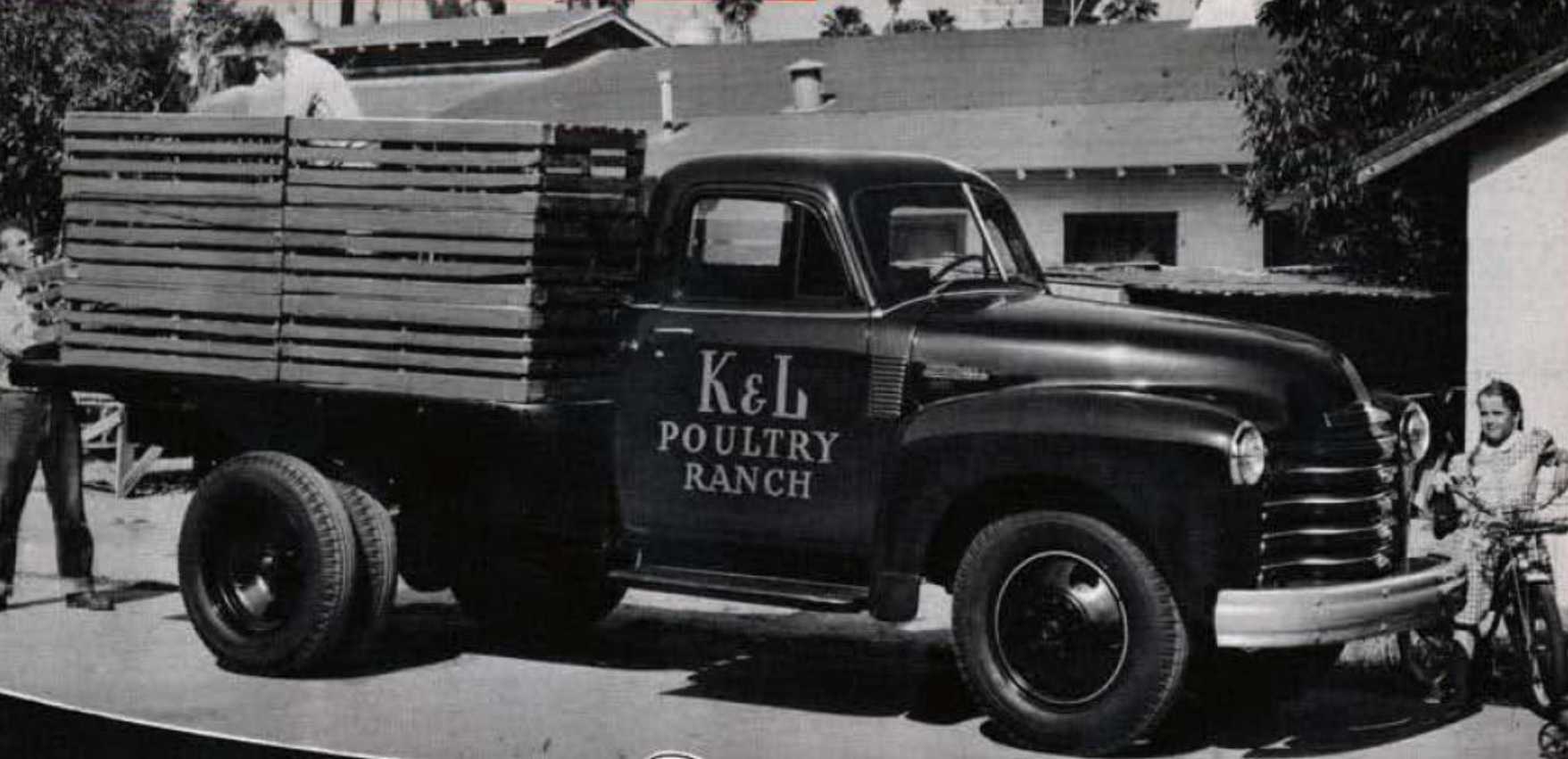Chevrolet 4100/4400/4502 3.9 Manual, 107hp, 1951