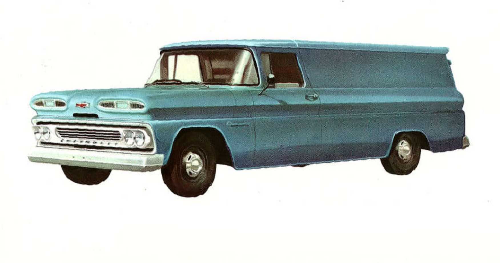 Chevrolet Apache C30 Panel 3.9 137hp, 1960
