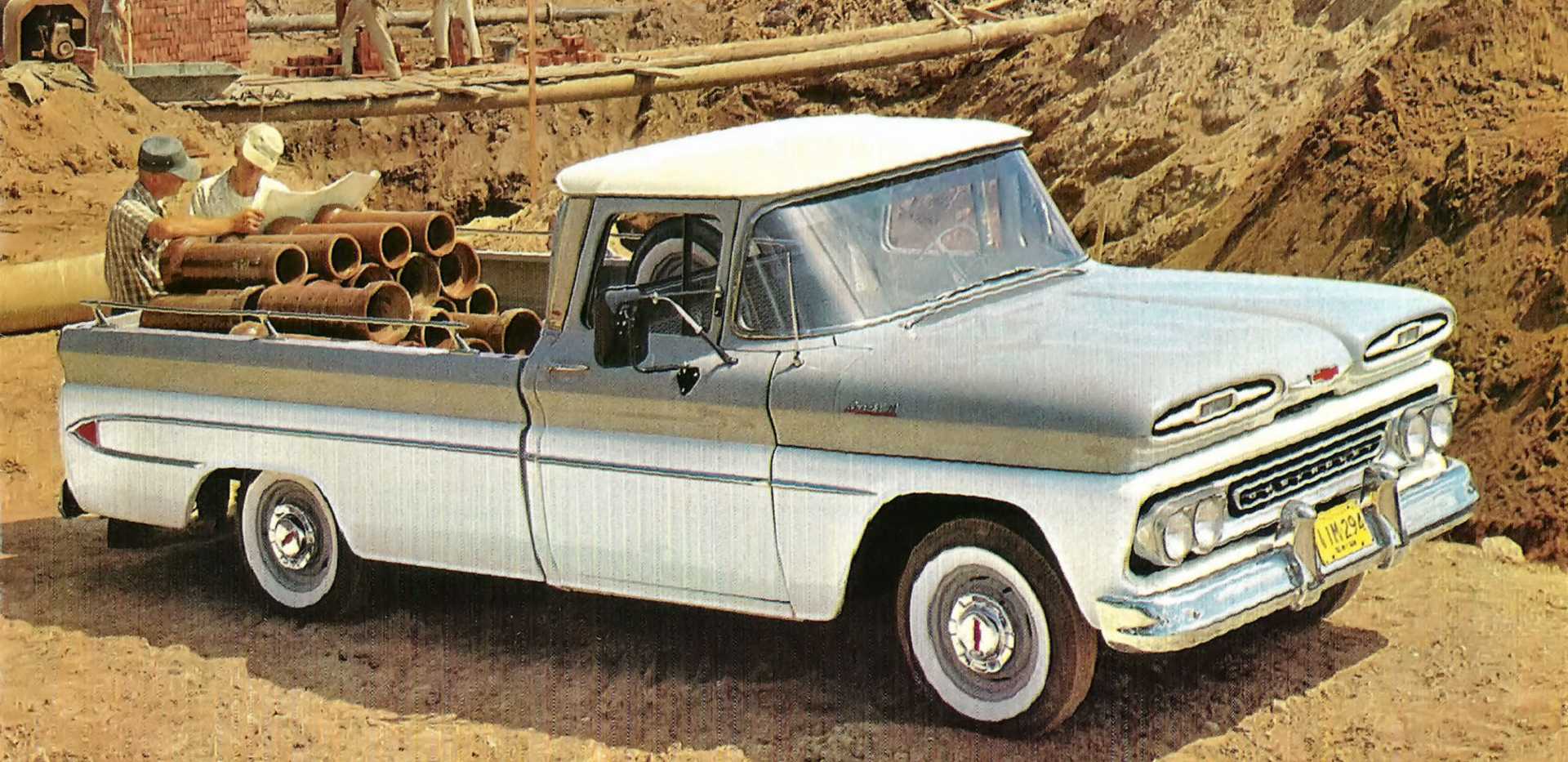 Chevrolet Apache C20 4.6 V8 Manual, 162hp, 1961