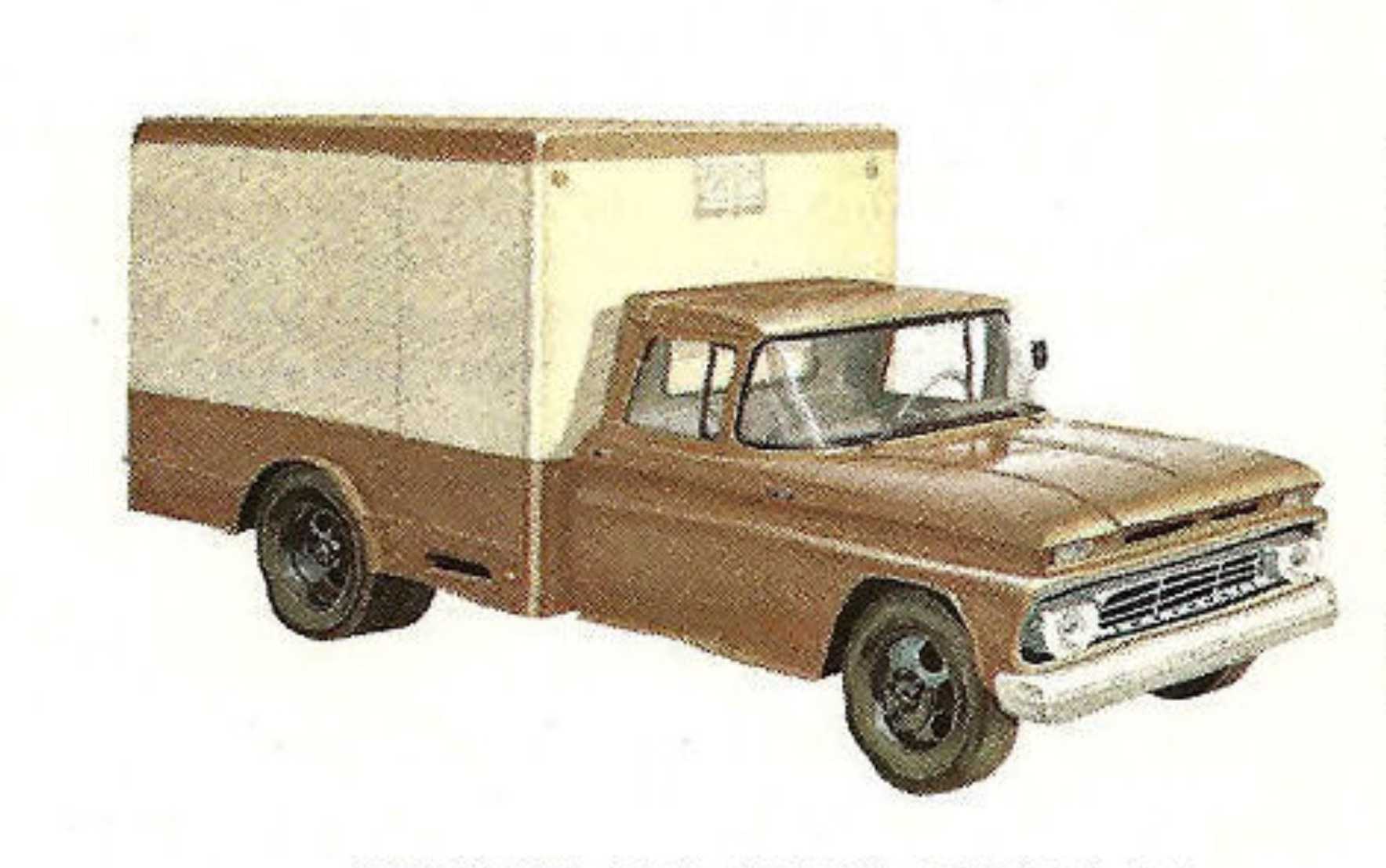 Chevrolet C30 3.9 Manual, 137hp, 1962