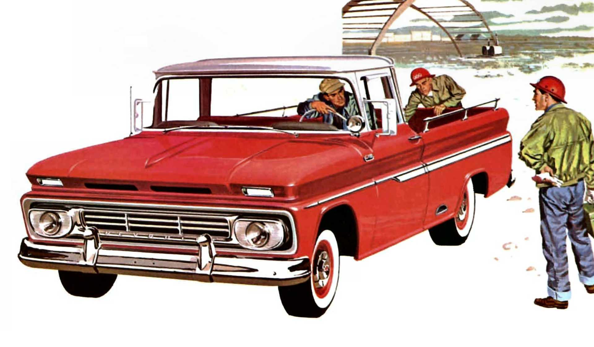 Chevrolet C20 3.9 Powerglide, 137hp, 1962