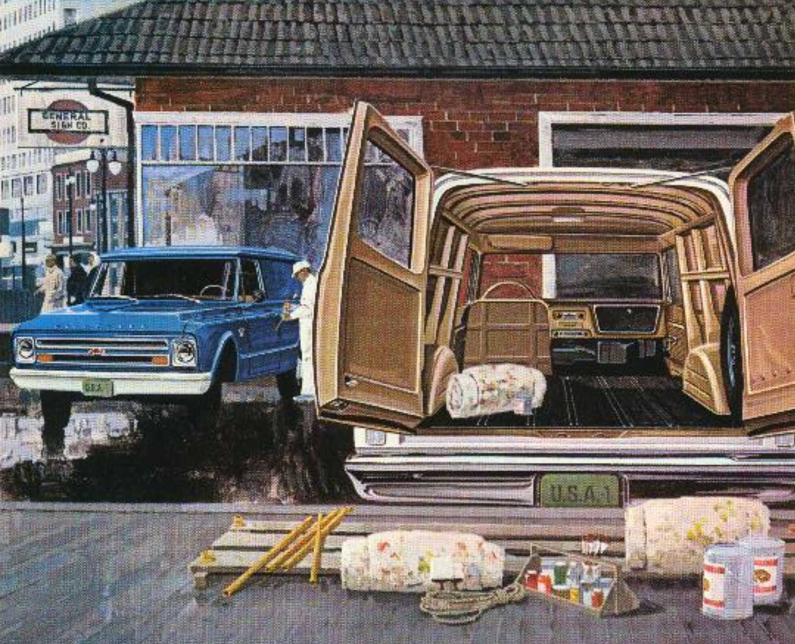 Chevrolet K10 Panel 5.4 V8 4WD 223hp, 1967