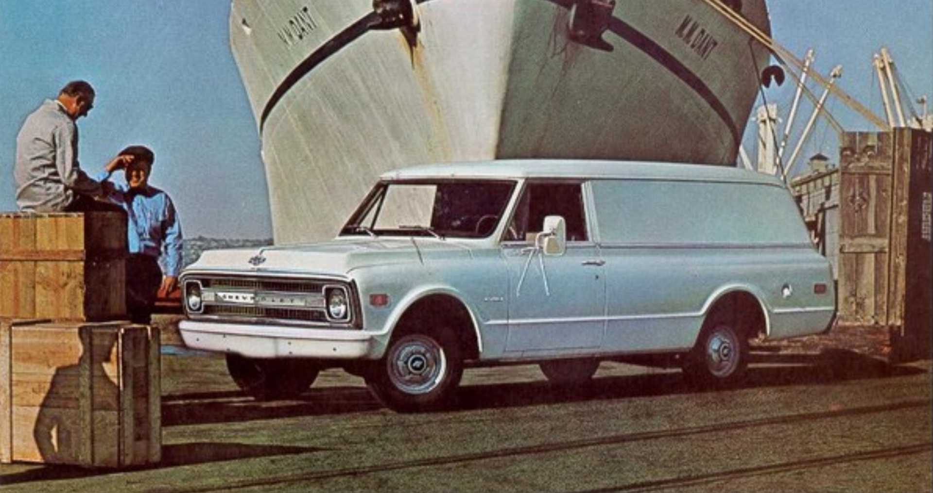 Chevrolet C20 Panel 6.5 V8 314hp, 1969