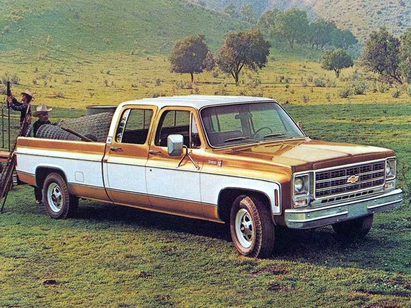 Chevrolet C20 Crew Cab 7.4 V8 243hp, 1973