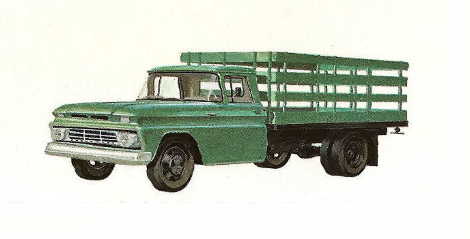 Chevrolet C40 4.6 V8 Manual, 162hp, 1962