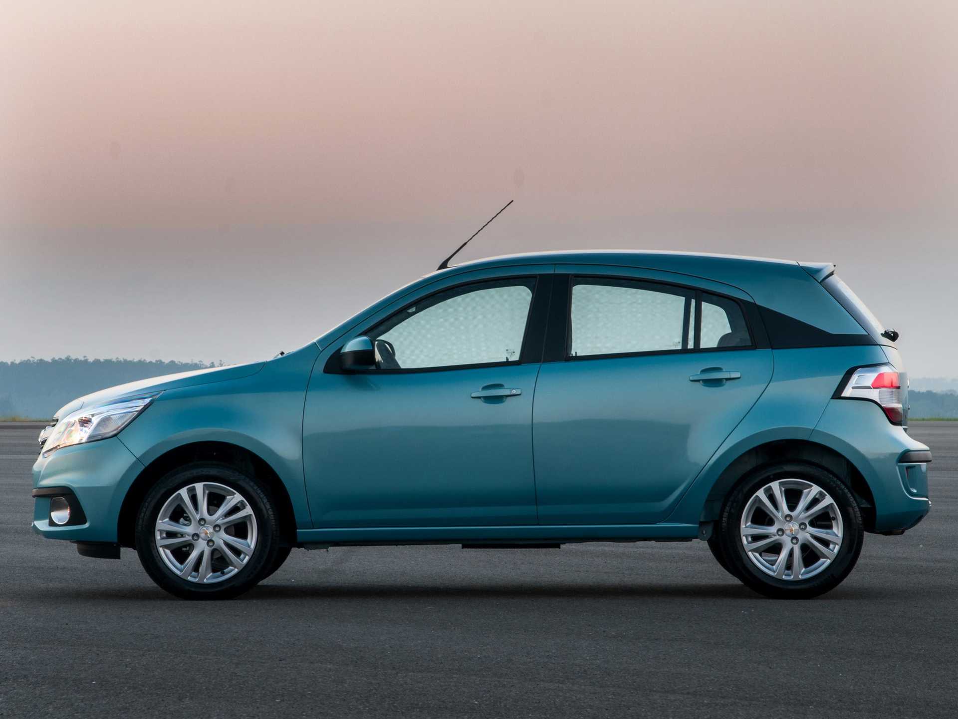 Chevrolet Agile 1.4 E85 Easytronic, 102hp, 2016