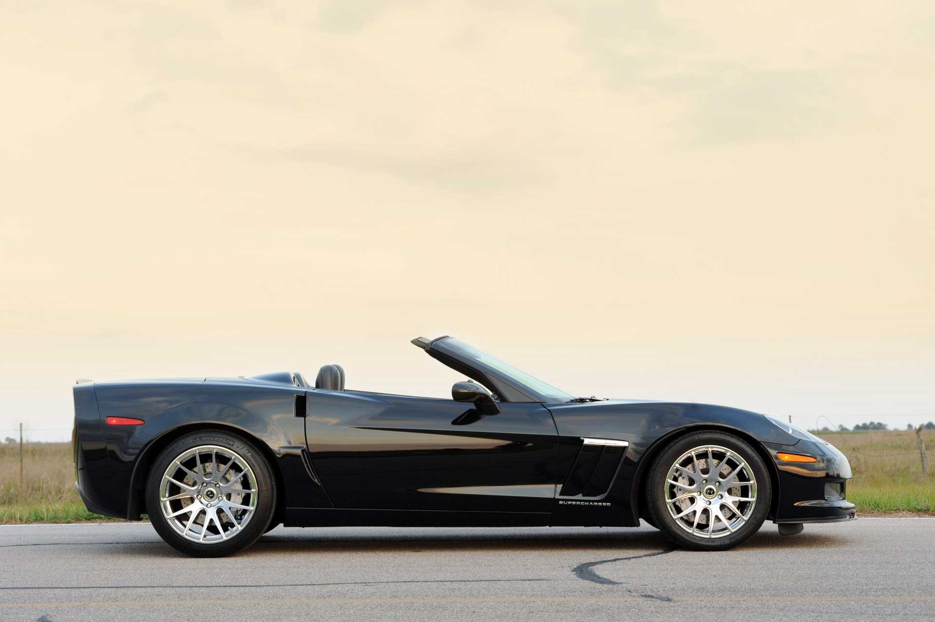 Hennessey Corvette HPE600 Convertible  608hp, 2008